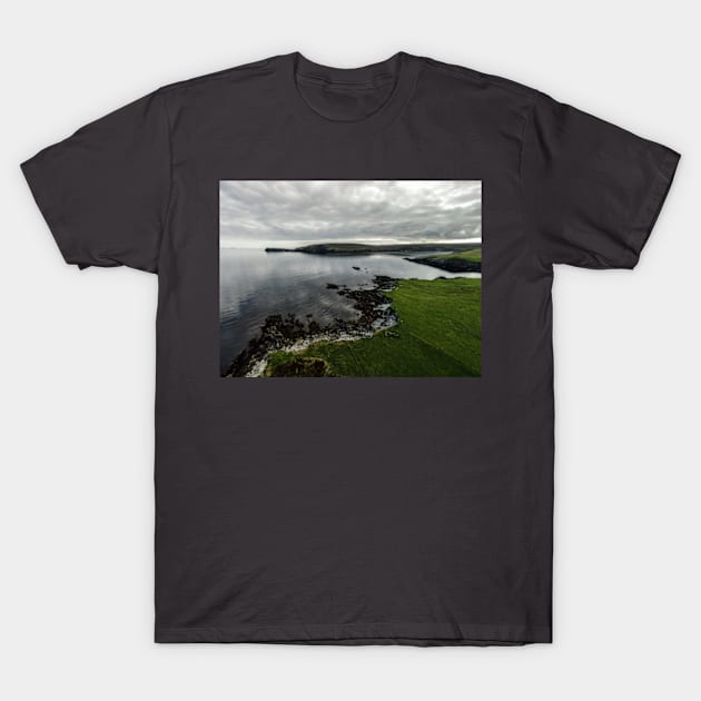 Houbie Coast, Fetlar T-Shirt by Avalinart